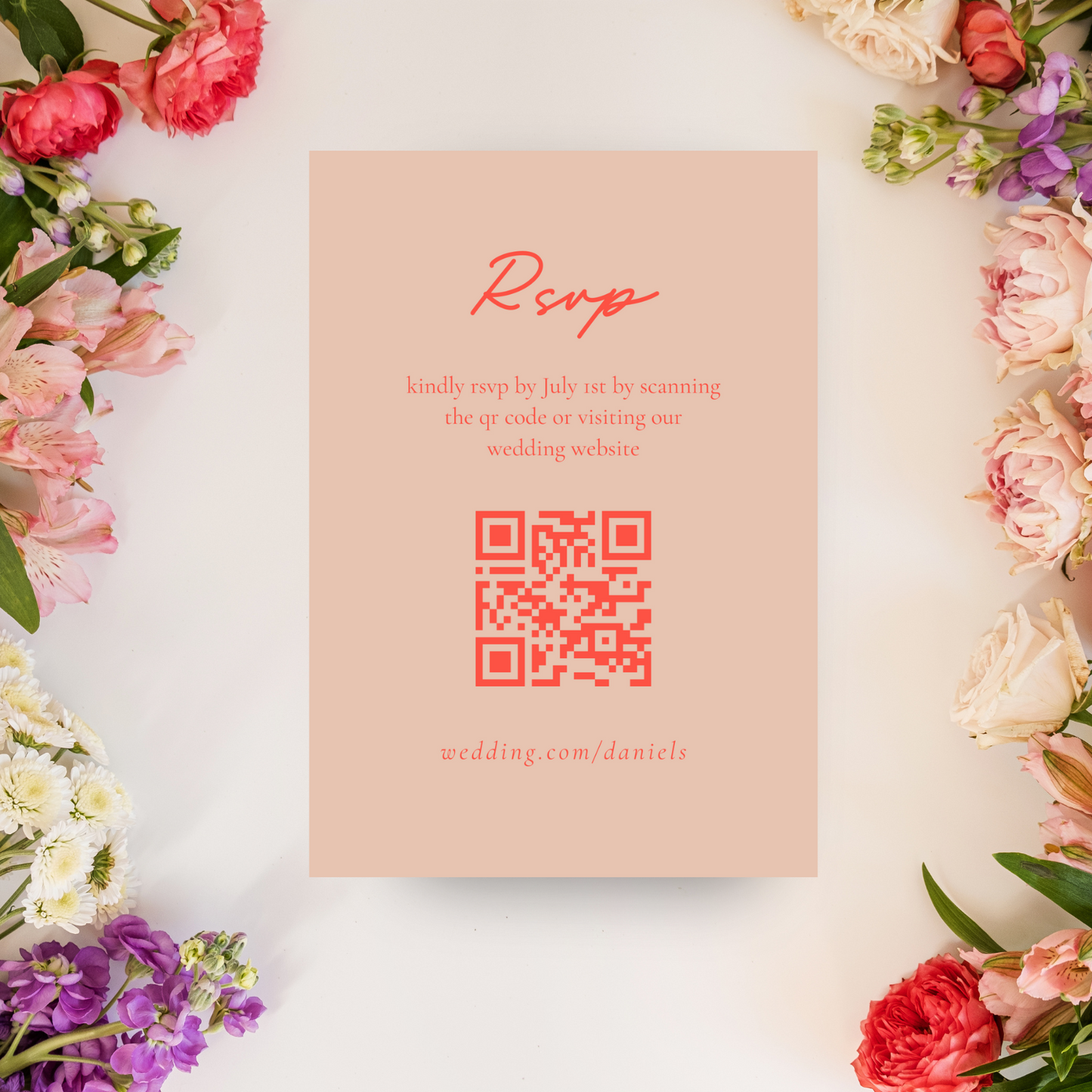 PEYTON Sunset Wedding Invitation Suite | Digital Download