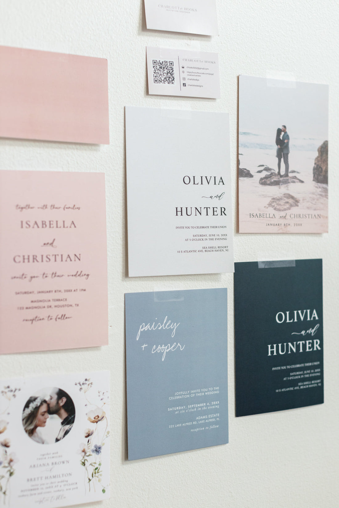 A Love Story: Four Years of Wedding Invitations