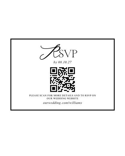 Danielle Wedding Invitation Suite Bundle | Elegant Digital Download