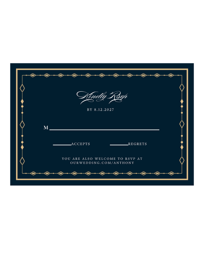 MICHELLE Whimsigoth Wedding Invitation Suite